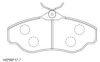 FMSI D6767556 Brake Pad Set, disc brake